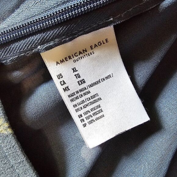 EUC AMERICAN EAGLE OUTFITTERS FLORAL MINI SKIRT SIZE XL - Picture 14 of 14